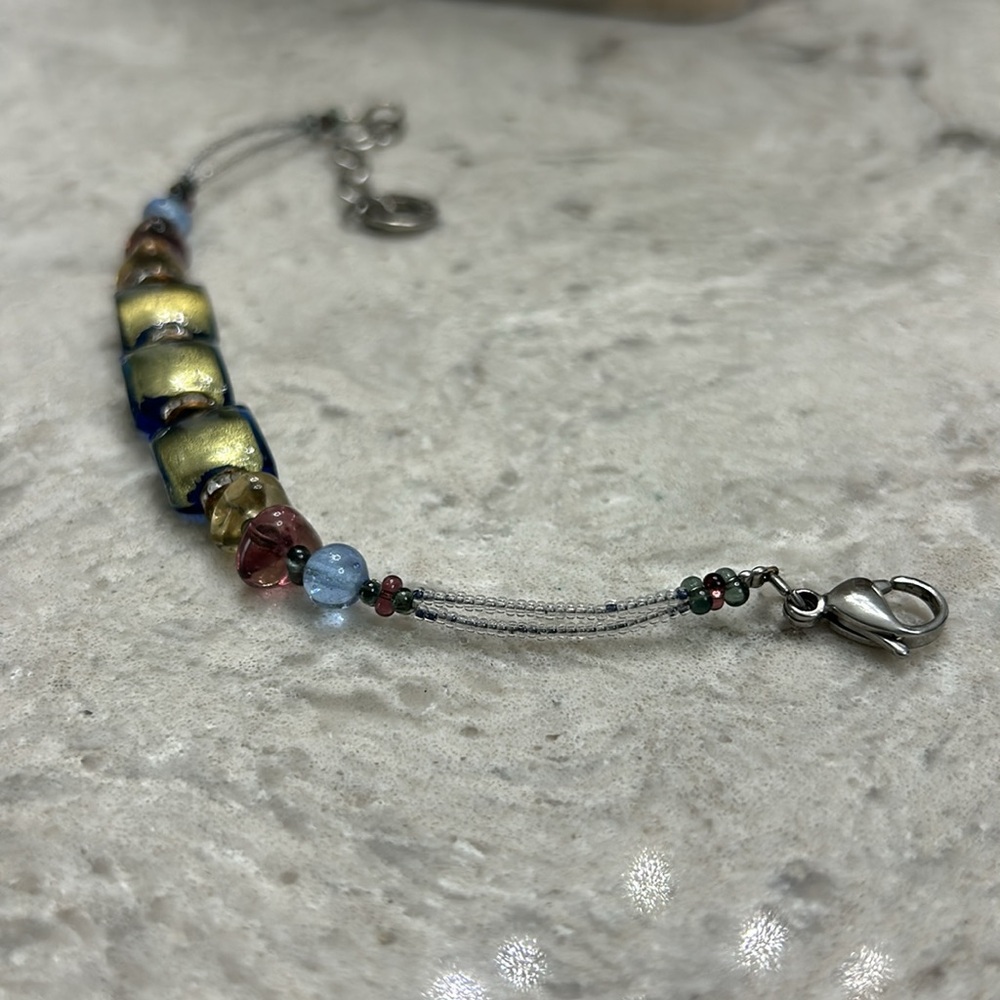 Antica Murrina Murano Glass Bead Bracelet - Picture 3 of 5
